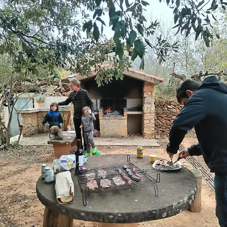 Mas De Paco, Chimenea, Barbacoa Y Piscina Сasa de vacaciones Vall dʼAlba